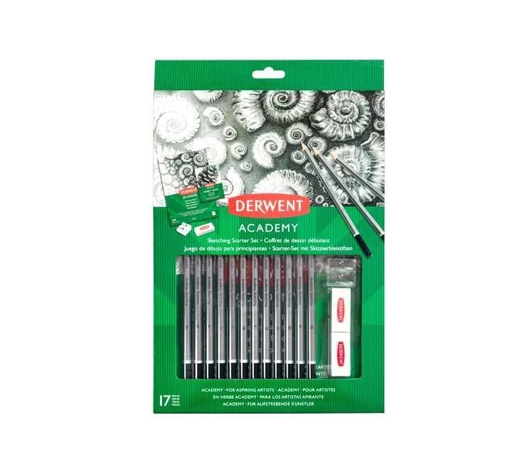 desc.  set 12 lap derwent inicio sketching