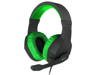 auriculares gaming genesis argon 200 2.0 mini jack negro verde