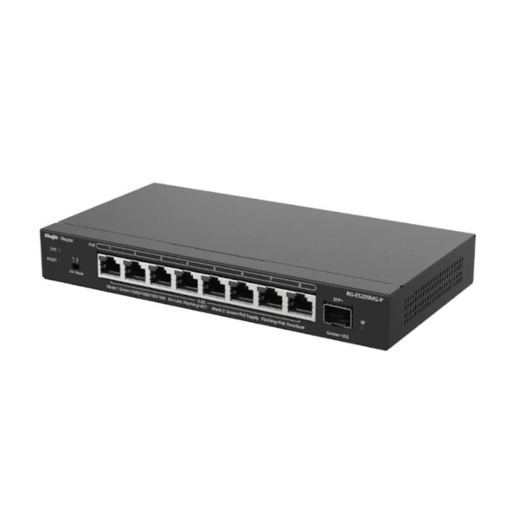 reyee es209mg p switch 5xmgb poe 1xsfp+ 130w