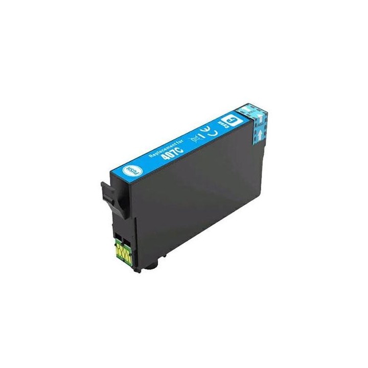 dayma cartucho de tinta compatible dayma epson e407 xl cian 1.900 pag. premium