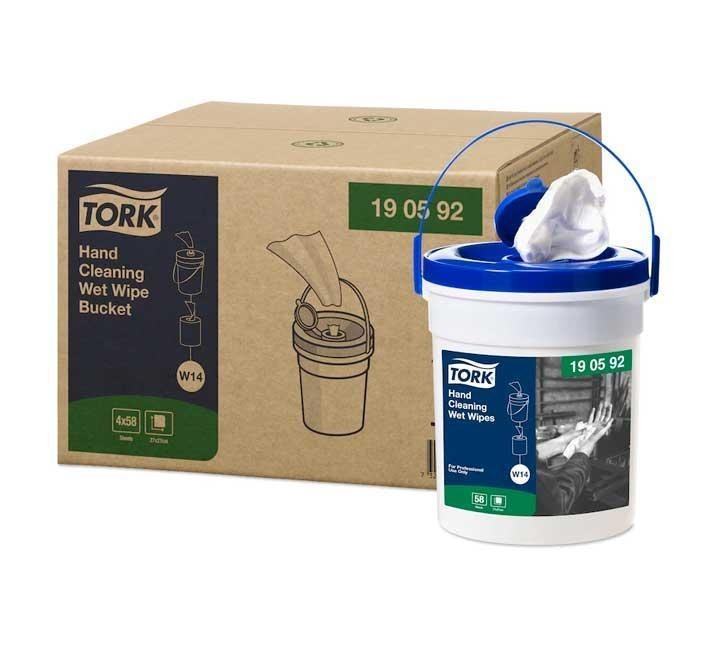 toallas humedas tork manos 58 serv. bl