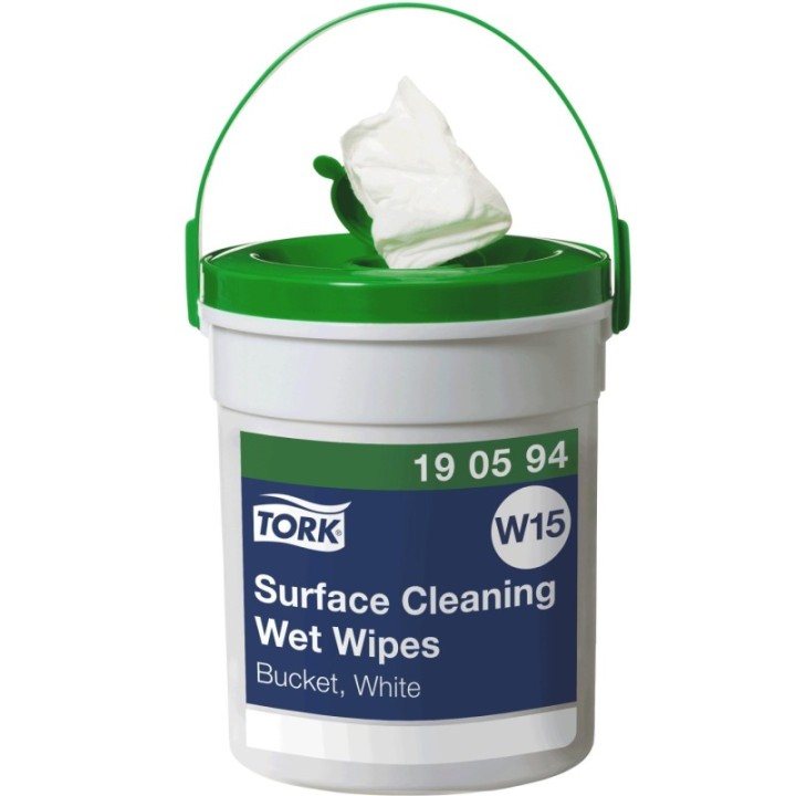 toallas humedas tork superficies 58 serv. bl