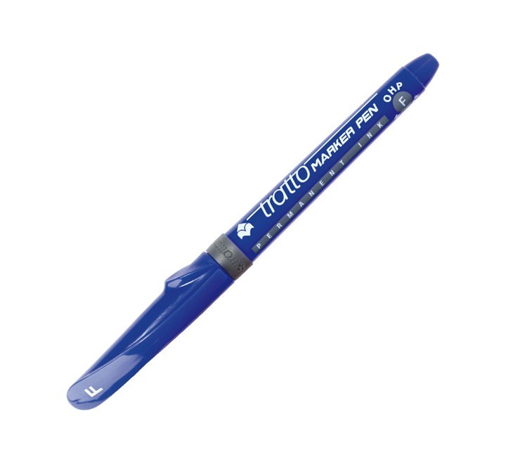 rotulador fila tratto marker 0.6mm azul
