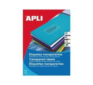 apl b20h etiq poliester 48.5x25.4 transl cant.rect
