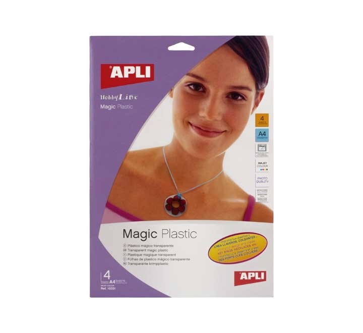 bl. 4h plastico magico apli transp. inkjet