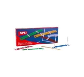 caja 50 fasteners apli plastico stdo 14909