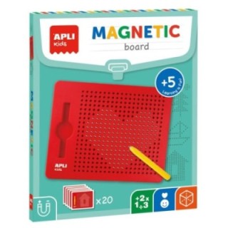 pizarra magnetica apli kids+fichas 17536