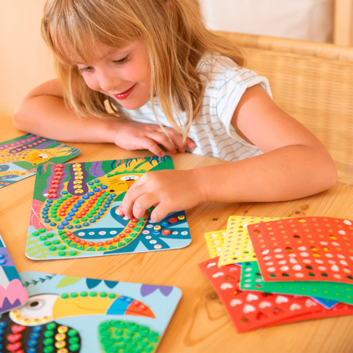 set 4h apli juego mosaico jungla 19446
