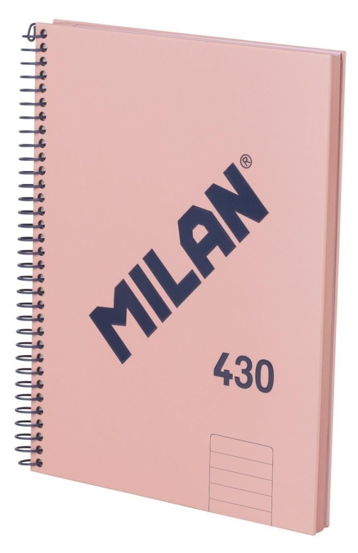 cuad. esp milan a5 80f hztal rosa
