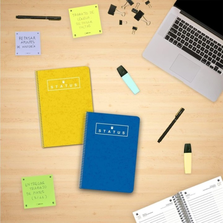 cuaderno esp. enri status fo 4x4 c/mg 80h stdo