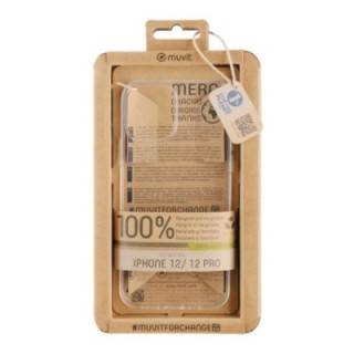 muvit funda muvit recycletek para apple iphone 12   12 pro transparente