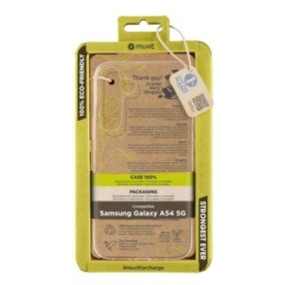 muvit funda muvit recycletek para samsung galaxy a54 5g transparente