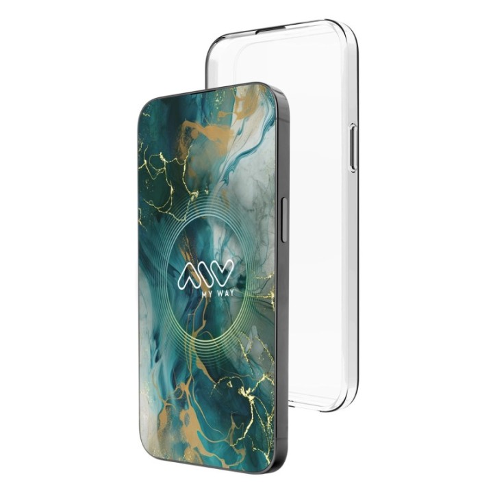 myway carcasa myway para apple iphone 15 transparente