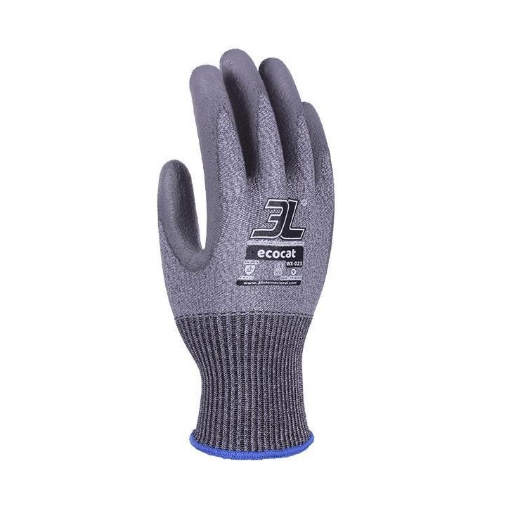 guantes seg. mecanico 3l ecocat t.8 wx 023 pack  12 unidades