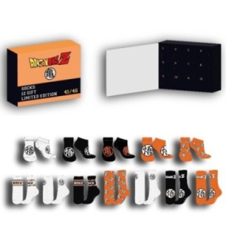 cerda caja regalo 12 pares calcetines dragon ball talla 41   46