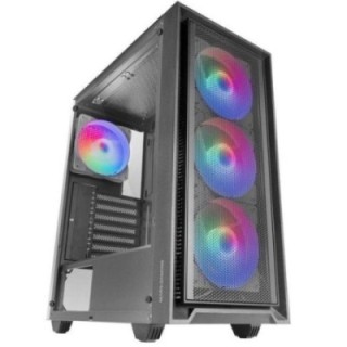 mars gaming caja ordenador mars gaming mc   air atx frgb cristal templado negro