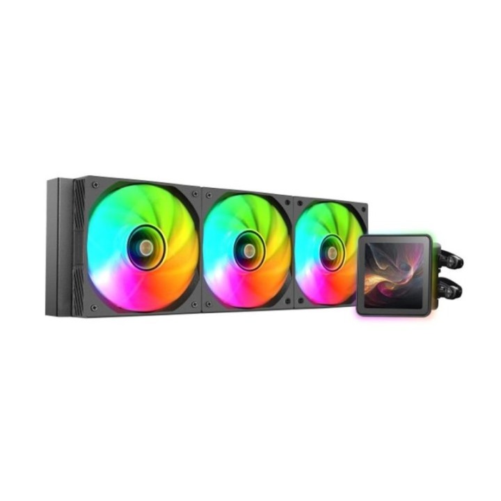 mars gaming kit refrigeracion liquida mars gaming mlvisionpro360 argb 3x 120mm negro