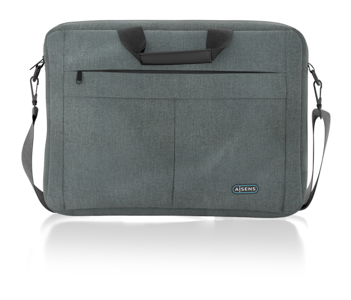 maletin aisens premium 15,6 gris