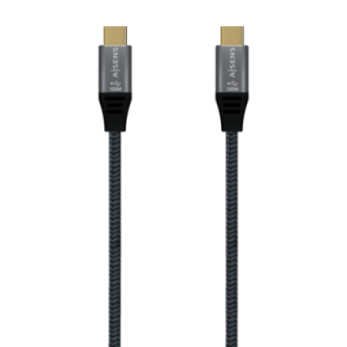 cable usb 3.2 aisens usb 3.2 gen2x2 alu 20gbps 8k30hz 5a 100w usb c 0.6m