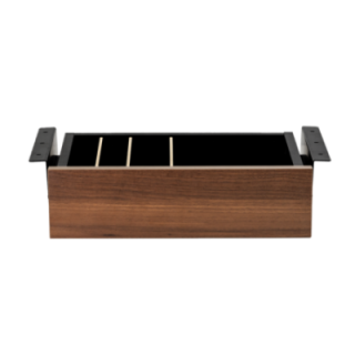 phoenix technologies cajon phoenix para escritorio artisan combinacion negro y madera nogal