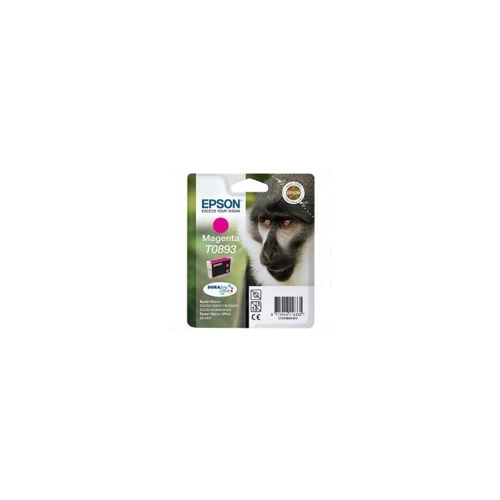 epson cartucho tinta epson t0893 magenta 3.5ml s20   sx105   sx200   sx205   sx 405    mono