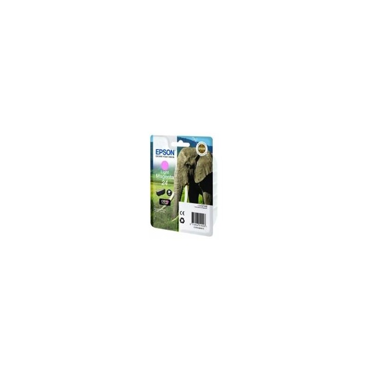epson cartucho tinta epson t242640 magenta claro para epson xp   750 c13t24264010    elefante