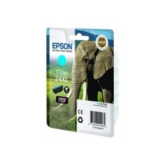 epson cartucho tinta epson t243240 cian xl xp   750 c13t24324010    elefante