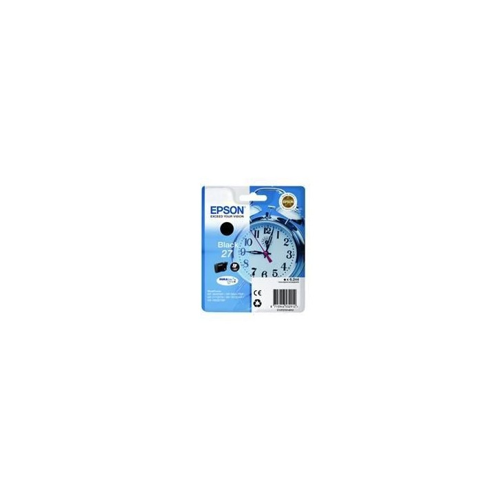 epson cartucho tinta epson t270140 negro wf3000   wf7000    despertador
