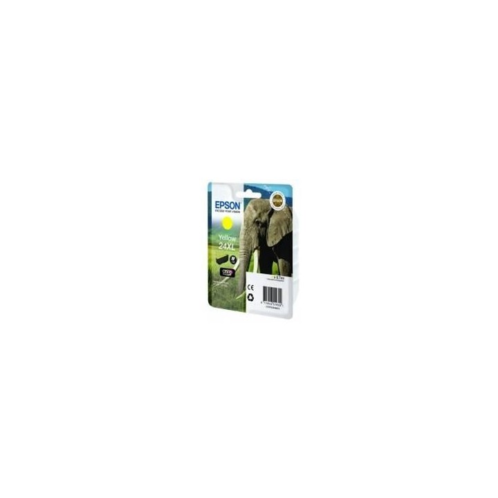 epson cartucho tinta epson t243440 amarillo xl para epson xp   750 c13t24344010    elefante