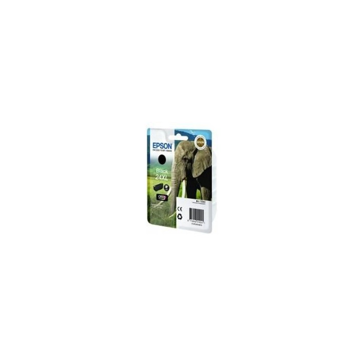 epson cartucho tinta epson t243140 negro xl para epson xp   750 c13t24314010    elefante