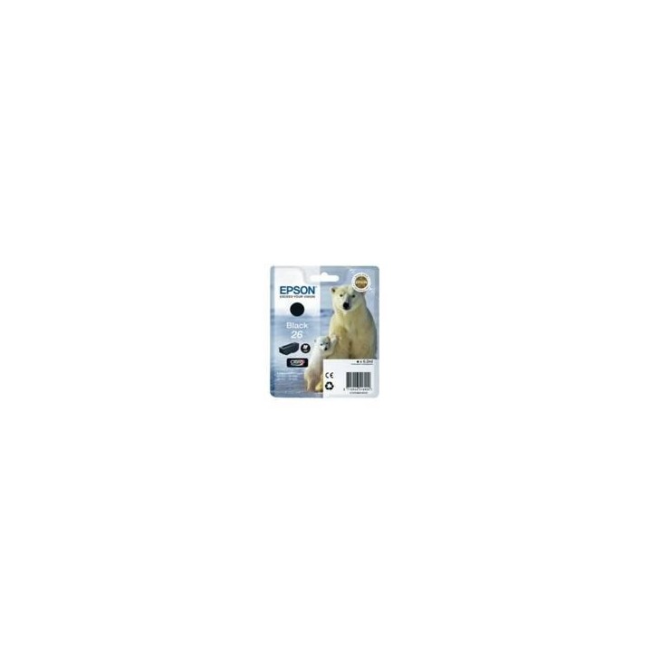 epson cartucho tinta epson t260140 negro xp   600   605   700   800    oso polar
