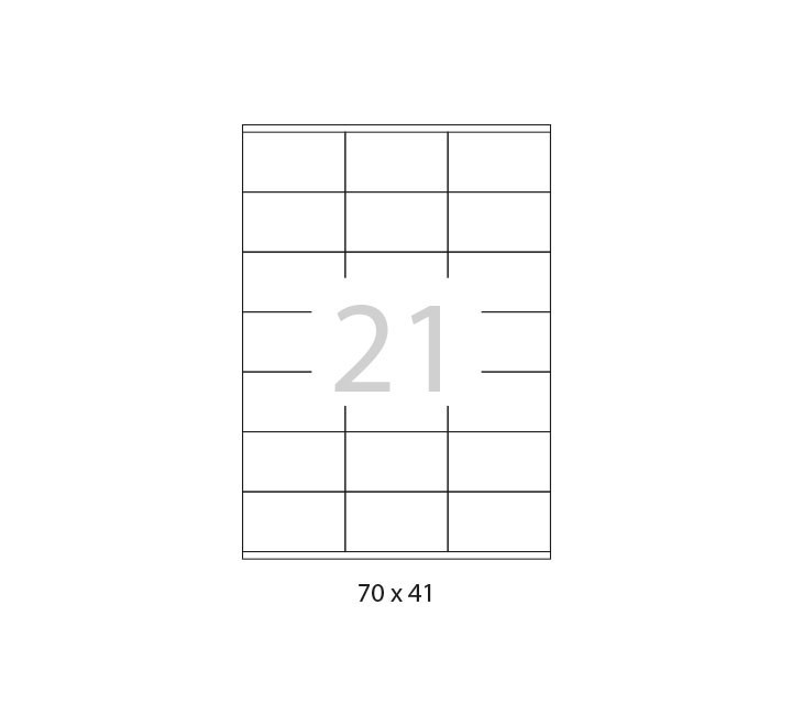 c. 100h etiq bl a series 70x41 as0605