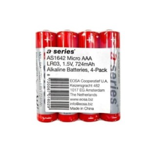 blis. 4 pilas a series alcalina aaa lr03 as1642