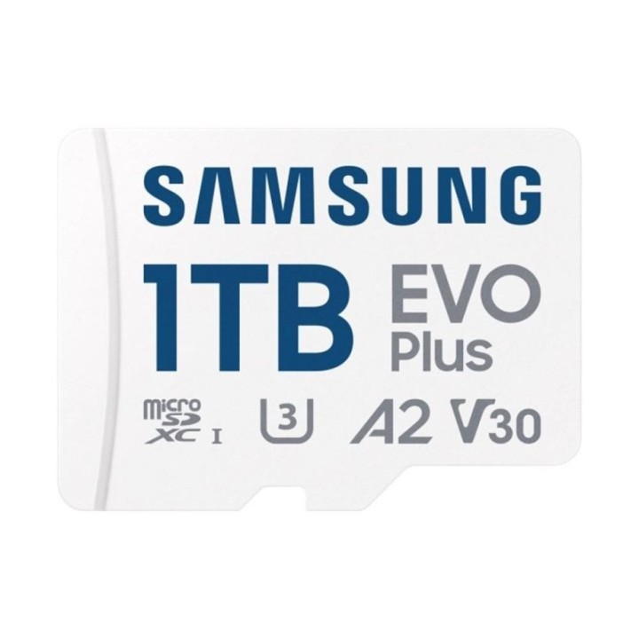 samsung tarjeta memoria micro sd samsung microsdxc evo plus 1tb clase 10 + adaptador sd