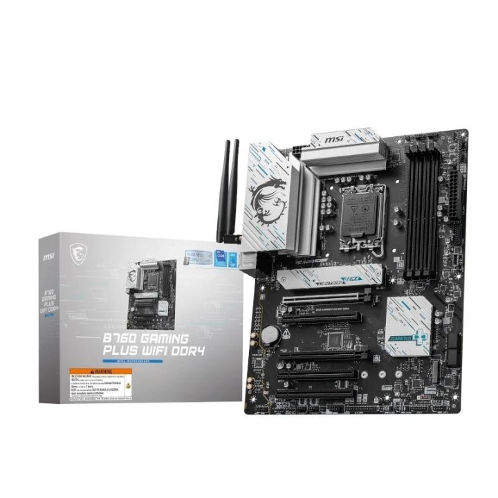 msi placa base b760 gaming plus wifi ddr4 1700