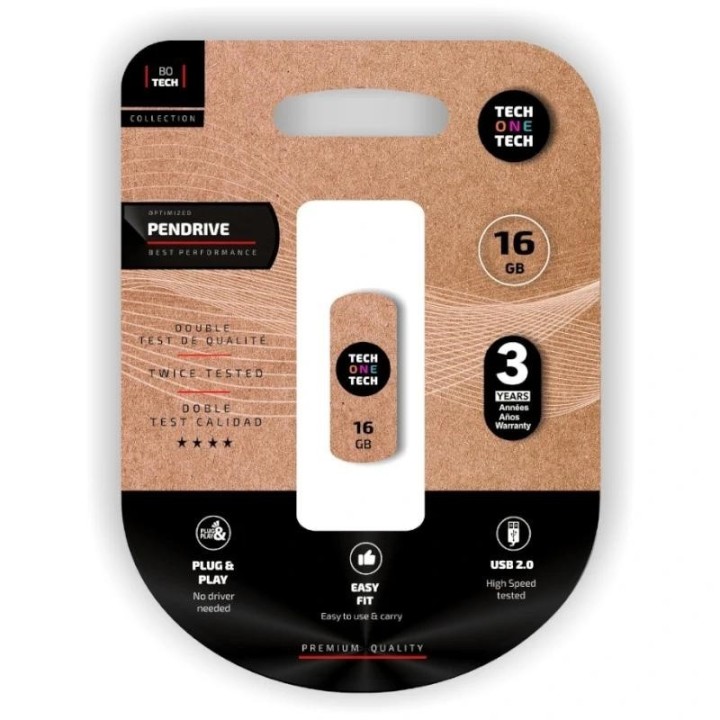 tech one tech pro smart clip 16 gb usb 2.0
