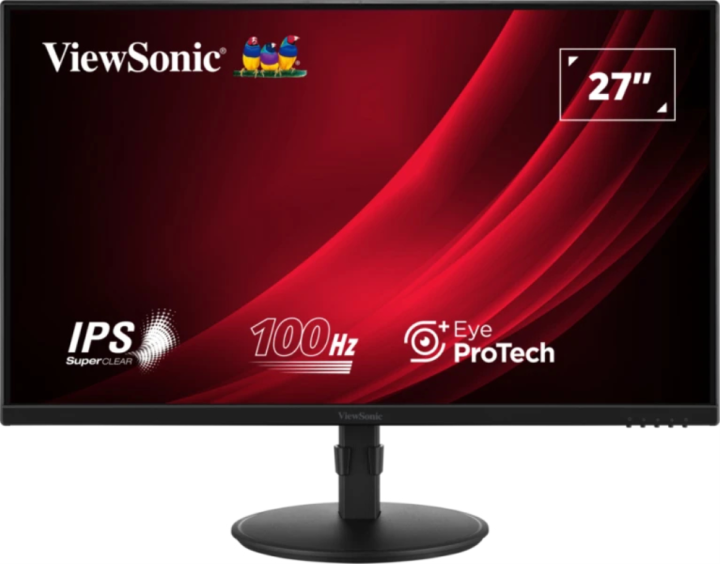 monitor viewsonic 27 va2708 hdj fhd ips led vga hdmi dp ajus. altura