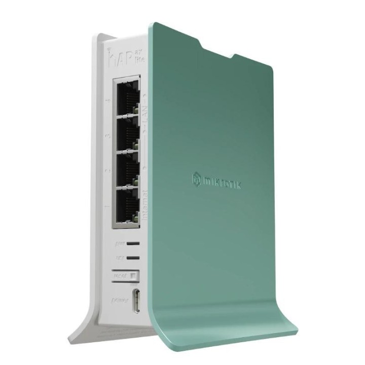 mikrotik hap ax lite router wifi6 4xgbe 2.4ghz