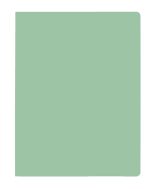 c.50 subcarpeta elba a4 180gr pastel verde