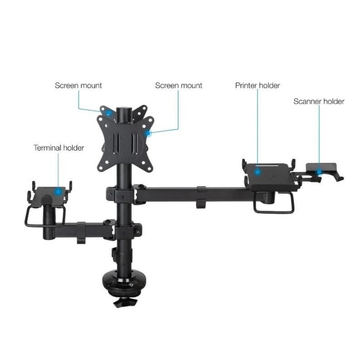 tooq soporte mesa tpv/impresora/terminal/lector