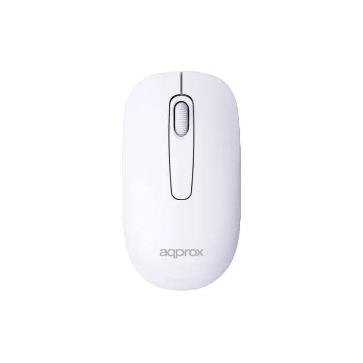 approx teclado+raton inalamb x420w 1000dpi blanco