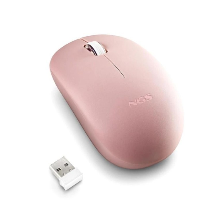ngs raton fogpro inalambrico rosa