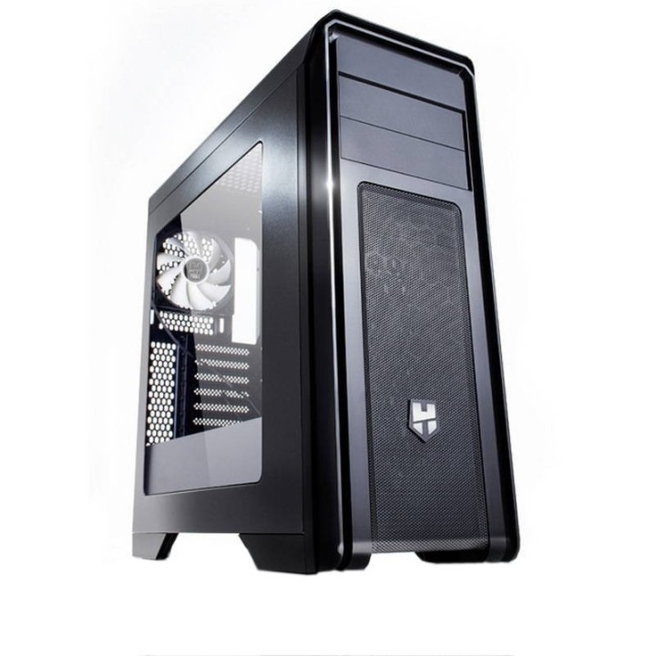 nox semitorre atx  hummer zx negra ventana