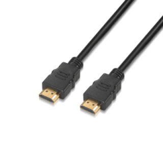 cable hdmi aisens v2.0 premium 4k60hz 18gbps a/m a/m negro 1.0m