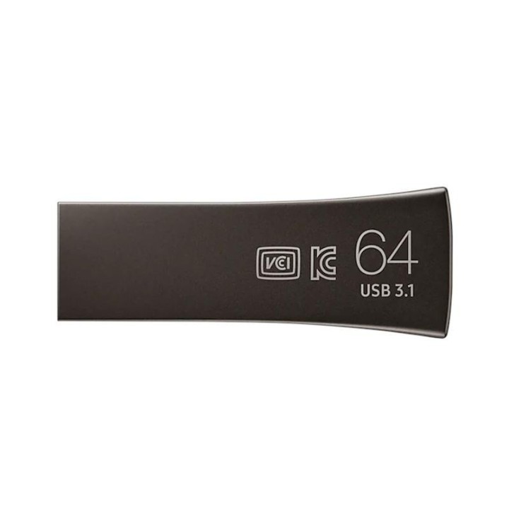 samsung bar plus 64gb usb 3.1 titan gray