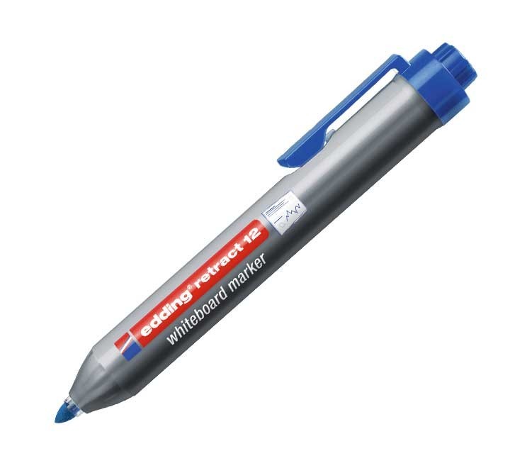 marcad. piza bl edding retract 12 1.5 3mm azul