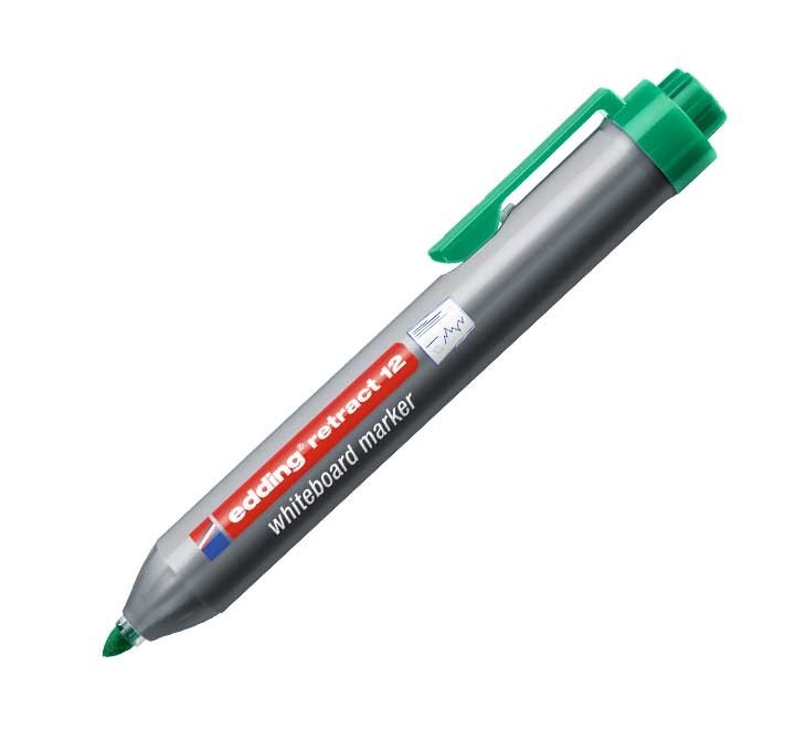 marcad. piza bl edding retract 12 1.5 3mm verde