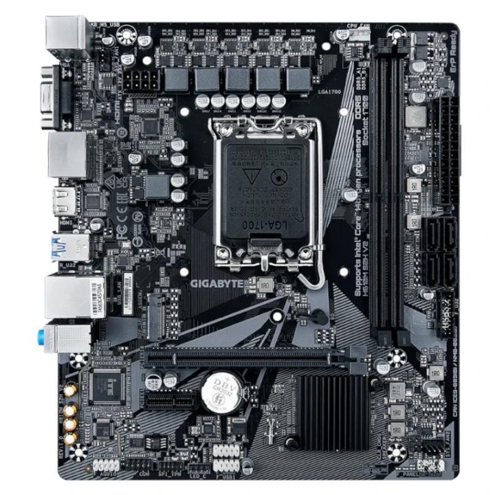 gigabyte placa base h610m s2h v2 ddr5 matx 1700