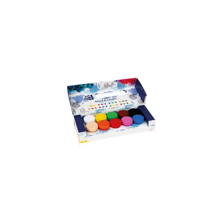 caja 10 temperas oxford 20ml stdo