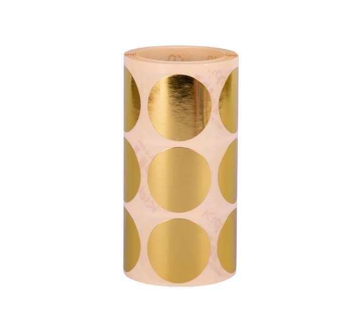 rollo gomets apli redon. 33mm metal oro